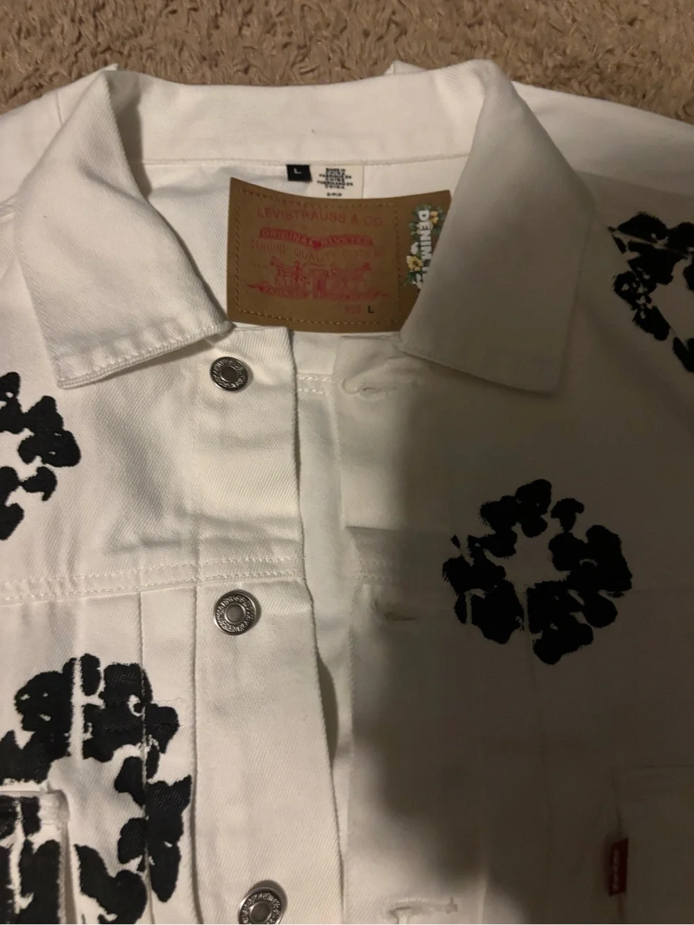 White Denim Tears jacket